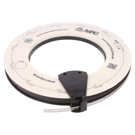 Colier de strângere 8mm oțel cromat | Electronic-mag.ro | Componente Electronice