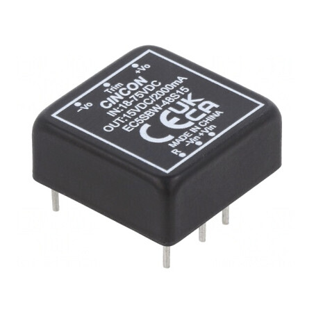 Convertor DC/DC 30W 18-75V la 15V 2A | Electronic-mag.ro | Componente Electronice