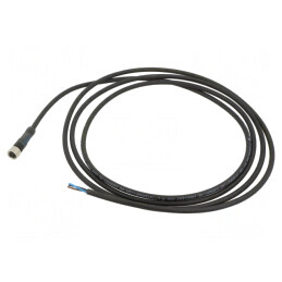 Cablu Conectare M8 PIN 3 Drept 10m 60VAC 4A | Electronic-mag.ro | Componente Electronice