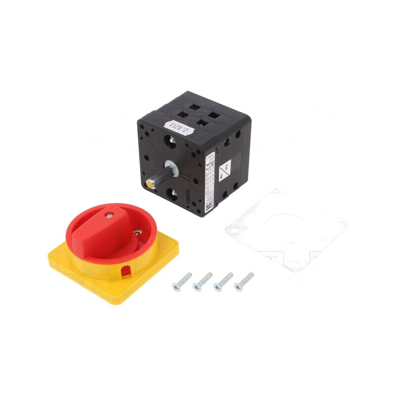 Comutator cu came 2 poziții 63A 0-1 pentru încastrare 3 poli | Electronic-mag.ro | Componente Electronice