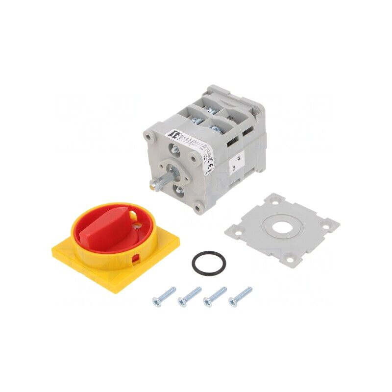 Comutator cu came 63A 0-1 pentru încastrare 3 poli | Electronic-mag.ro | Componente Electronice