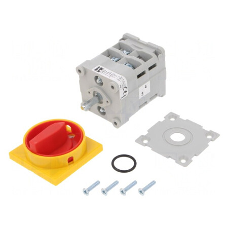 Comutator cu came 63A 0-1 pentru încastrare 3 poli | Electronic-mag.ro | Componente Electronice