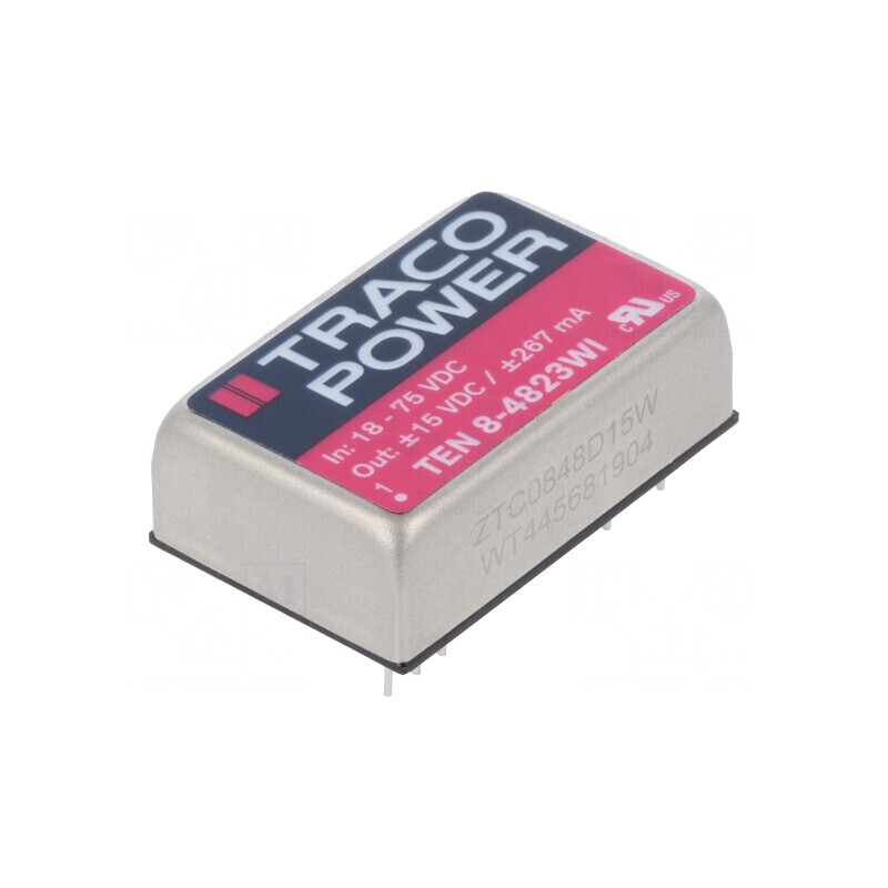 Convertor DC/DC 8W 18-75V la 15V/-15V | Electronic-mag.ro | Componente Electronice Convertor DC/DC 8W 18-75V la 15V/-15V | Electronic-mag.ro | Componente Electronice
