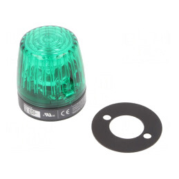 Semnalizator Luminos Verde 24VDC IP65 | Electronic-mag.ro | Componente Electronice
