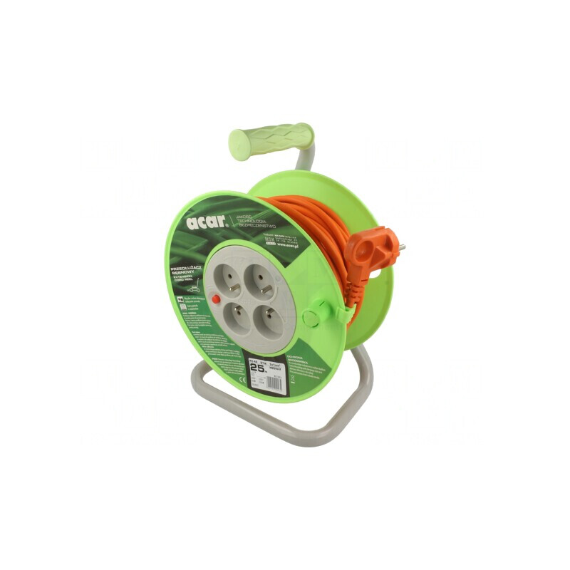 Prelungitor Bobinat cu 4 Prize PVC Portocaliu 3x1mm2 | Electronic-mag.ro | Componente Electronice Prelungitor Bobinat cu 4 Prize PVC Portocaliu 3x1mm2 | Electronic-mag.ro | Componente Electronice