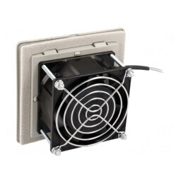 Ventilator AC axial 230V 80x80x38mm 25m3/h 31dBA IP54 | Electronic-mag.ro | Componente Electronice