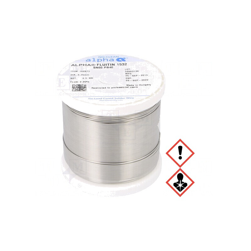 Sârmă de lipit cu plumb 0,75mm 500g | Electronic-mag.ro | Componente Electronice Sârmă de lipit cu plumb 0,75mm 500g | Electronic-mag.ro | Componente Electronice