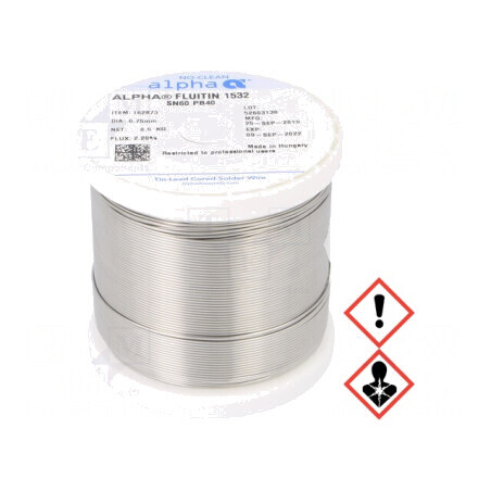 Sârmă de lipit cu plumb 0,75mm 500g | Electronic-mag.ro | Componente Electronice