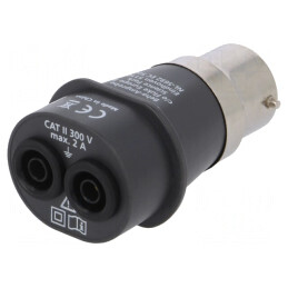 Adaptor 4mm Bolt B22 | Electronic-mag.ro | Componente Electronice