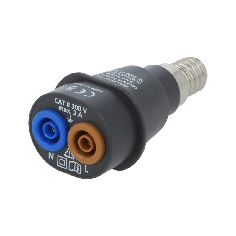 Adaptor 4mm Bolt E14 | Electronic-mag.ro | Componente Electronice