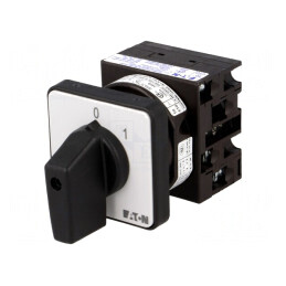 Comutator cu Came 20A 0-1 Încastrabil 3 Poli | Electronic-mag.ro | Componente Electronice