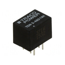 Convertor DC/DC 5W 18-75V la 5V/ -5V DIP TDN 5-4821WI | Electronic-mag.ro | Componente Electronice