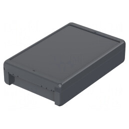 Carcasă universală BOCUBE ABS grafit 170x271x60 mm | Electronic-mag.ro | Componente Electronice