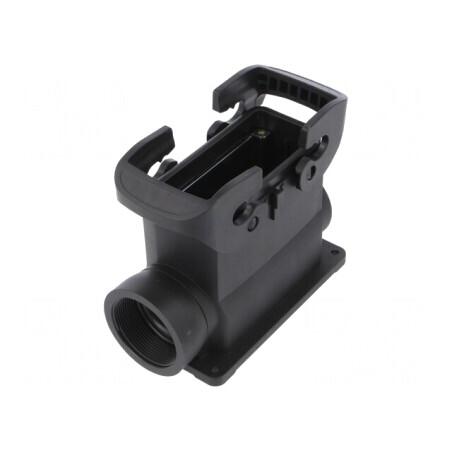 Carcasă pentru conectori HDC Han-Eco B 16B drept | Electronic-mag.ro | Componente Electronice