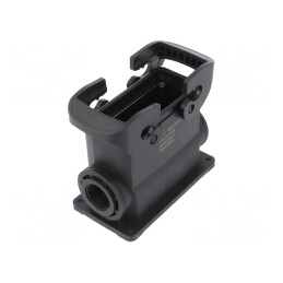 Carcasă pentru conectori HDC Han-Eco B 16B drept | Electronic-mag.ro | Componente Electronice