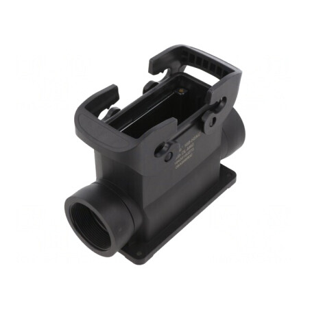Carcasă pentru conectori HDC Han-Eco B 16B drept | Electronic-mag.ro | Componente Electronice