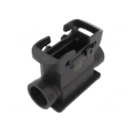Carcasă pentru conectori HDC Han-Eco B 16B drept | Electronic-mag.ro | Componente Electronice
