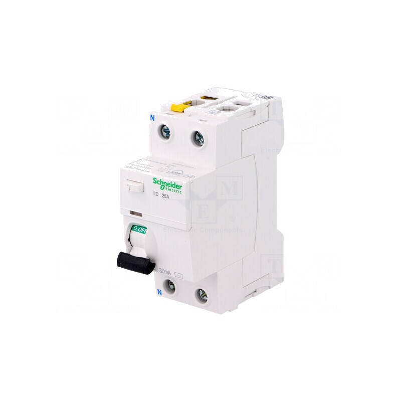 Întrerupător diferenţial 25A 30mA 2P 400VAC | Electronic-mag.ro | Componente Electronice
