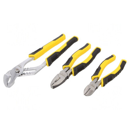 Set Clești Laterali Reglabili Universali 3 Buc. STHT0-74471 | Electronic-mag.ro | Componente Electronice