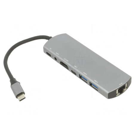 Adaptor USB 3.0/3.1 Nichelat 0.15m Negru 5Gbps Argintiu | Electronic-mag.ro | Componente Electronice