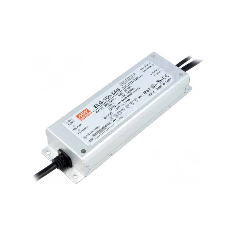 Alimentator LED 96W 54VDC IP67 | Electronic-mag.ro | Componente Electronice