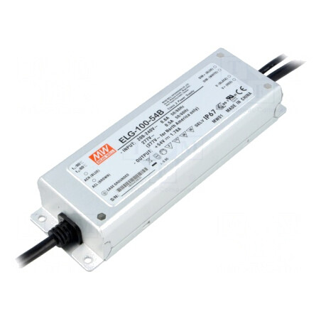 Alimentator LED 96W 54VDC IP67 | Electronic-mag.ro | Componente Electronice