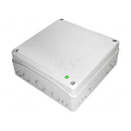Carcasă Universală Industrial Gri 330x330x130mm | Electronic-mag.ro | Componente Electronice