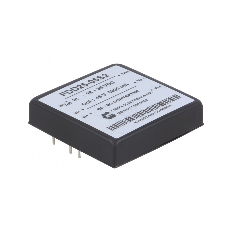 Convertor DC/DC 25W 18-36V la 5V 5A | Electronic-mag.ro | Componente Electronice