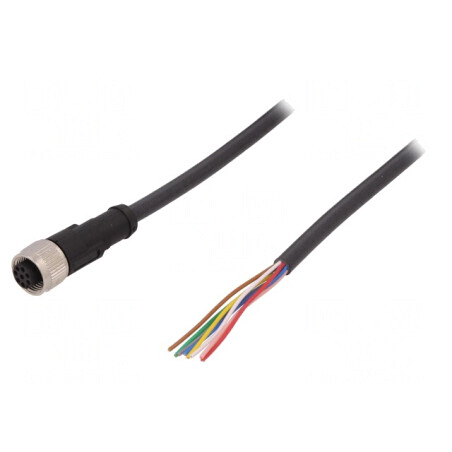 Cablu Conectare M12 8-PIN 10m 30VAC 4A | Electronic-mag.ro | Componente Electronice