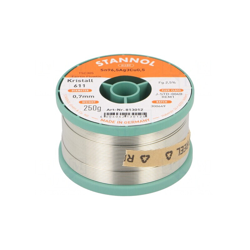 Sârmă de lipit fără plumb 0,7mm 250g | Electronic-mag.ro | Componente Electronice Sârmă de lipit fără plumb 0,7mm 250g | Electronic-mag.ro | Componente Electronice