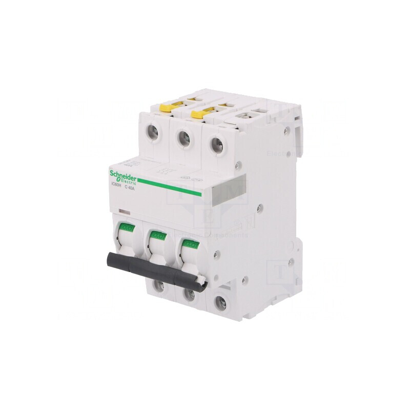 Întrerupător de Supracurent 40A 3 Poli 400V Caract. C | Electronic-mag.ro | Componente Electronice