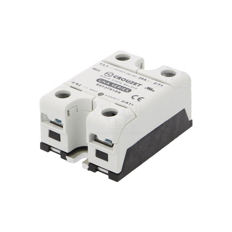 Releu Semiconductor 25A 24-280VAC 1-Fazat | Electronic-mag.ro | Componente Electronice