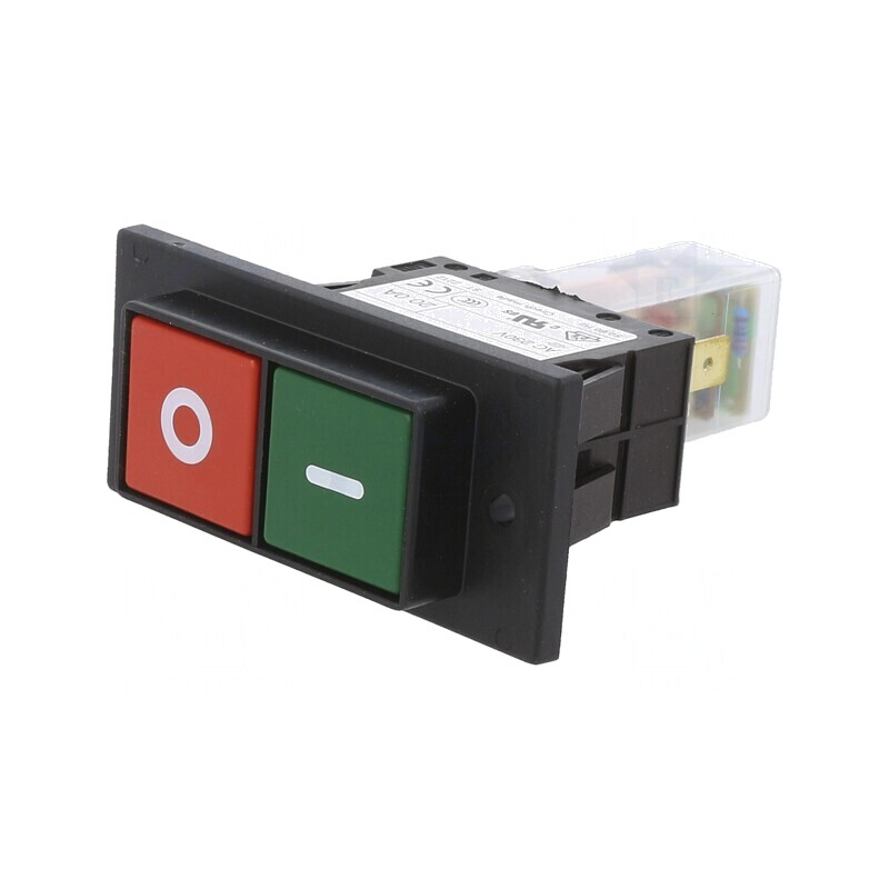 Întrerupător de supracurent DPST 240VAC 60VDC 20A | Electronic-mag.ro | Componente Electronice