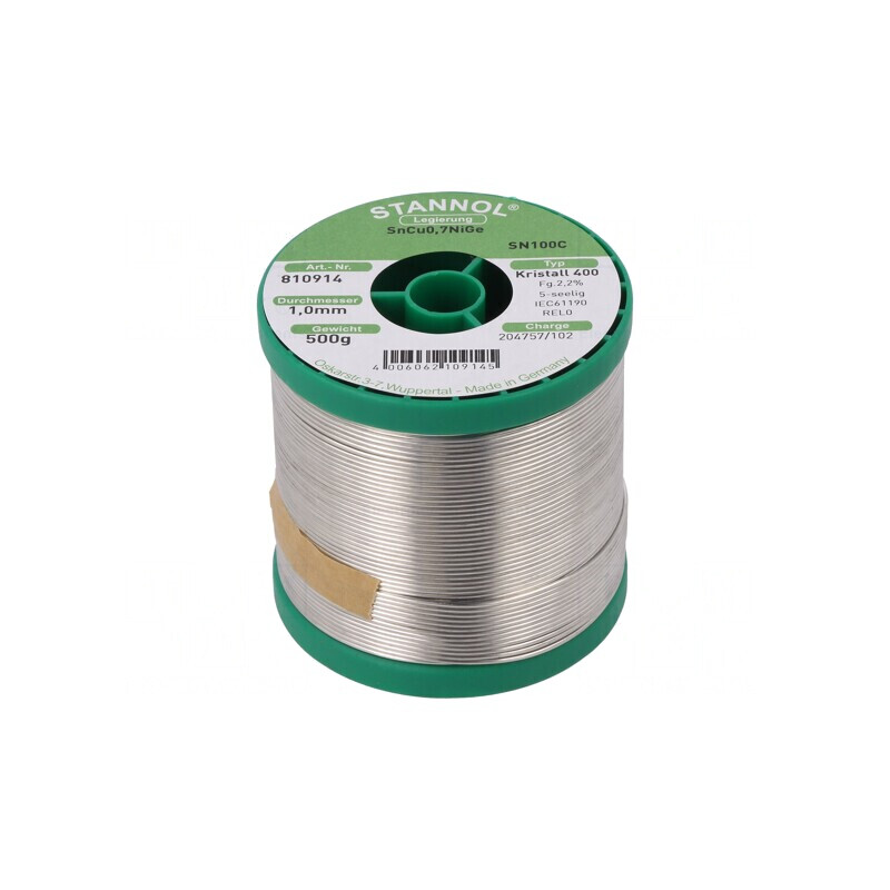 Sârmă de lipit fără plumb 1mm 0,5kg | Electronic-mag.ro | Componente Electronice Sârmă de lipit fără plumb 1mm 0,5kg | Electronic-mag.ro | Componente Electronice