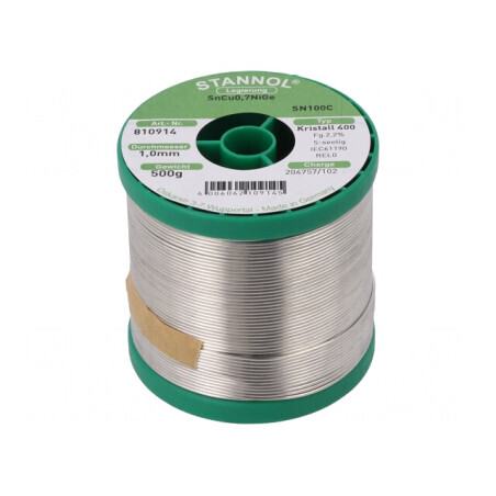 Sârmă de lipit fără plumb 1mm 0,5kg | Electronic-mag.ro | Componente Electronice