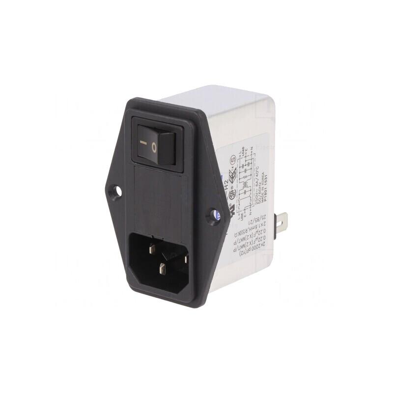 Conector Alimentare AC Soclu Tată 6A 250V 1,6mH RIS0622H2 | Electronic-mag.ro | Componente Electronice Conector Alimentare AC Soclu Tată 6A 250V 1,6mH RIS0622H2 | Electronic-mag.ro | Componente Electronice