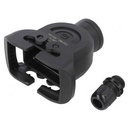 Carcasă pentru conectori HDC Han-Eco B 10B dreaptă | Electronic-mag.ro | Componente Electronice