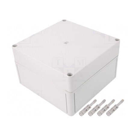 Carcasă universală policarbonat 180x182x111mm | Electronic-mag.ro | Componente Electronice