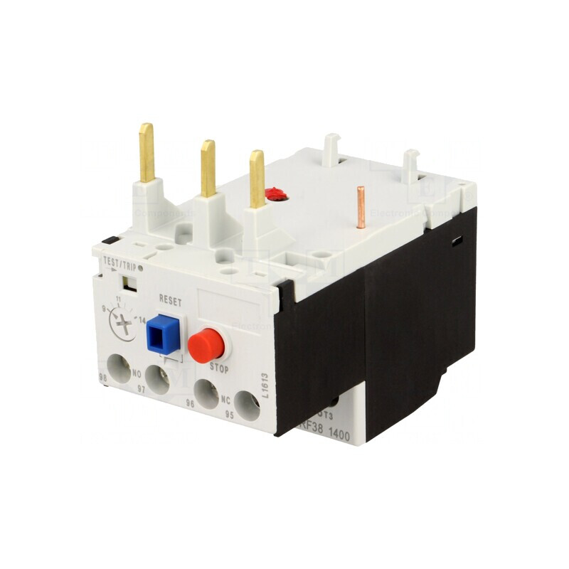 Releu Termic RF38 9-14A Cleme cu Șurub | Electronic-mag.ro | Componente Electronice