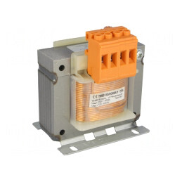 Transformator de alimentare 80VA 230V AC la 12V cu cleme | Electronic-mag.ro | Componente Electronice