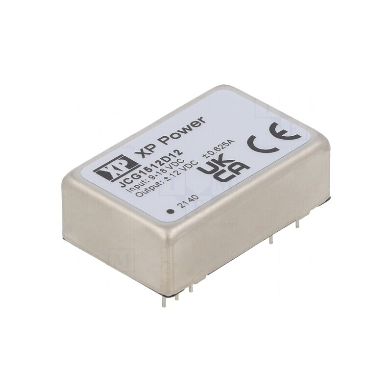 Convertor DC/DC 15W 9-18V la 12V/-12V THT | Electronic-mag.ro | Componente Electronice