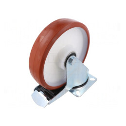 Roată de transport poliuretan 200mm 350kg | Electronic-mag.ro | Componente Electronice