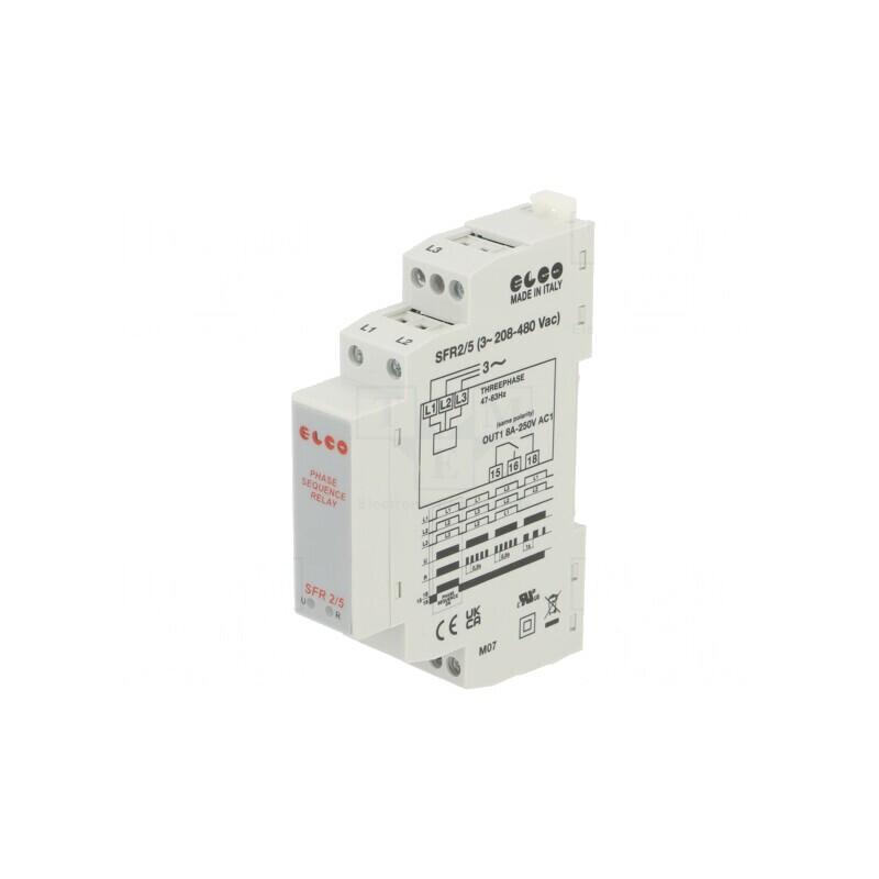 Releu Monitorizare Tensiune DIN IP40 | Electronic-mag.ro | Componente Electronice