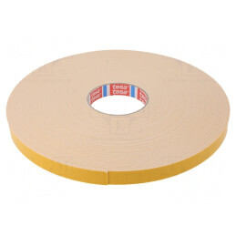 Bandă de Fixare Dublă Acril Albă 19mm x 50m | Electronic-mag.ro | Componente Electronice