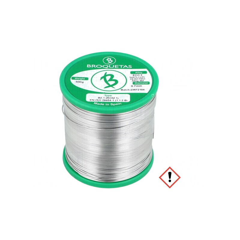 Sârmă de lipit fără plumb 0,7mm 500g | Electronic-mag.ro | Componente Electronice Sârmă de lipit fără plumb 0,7mm 500g | Electronic-mag.ro | Componente Electronice