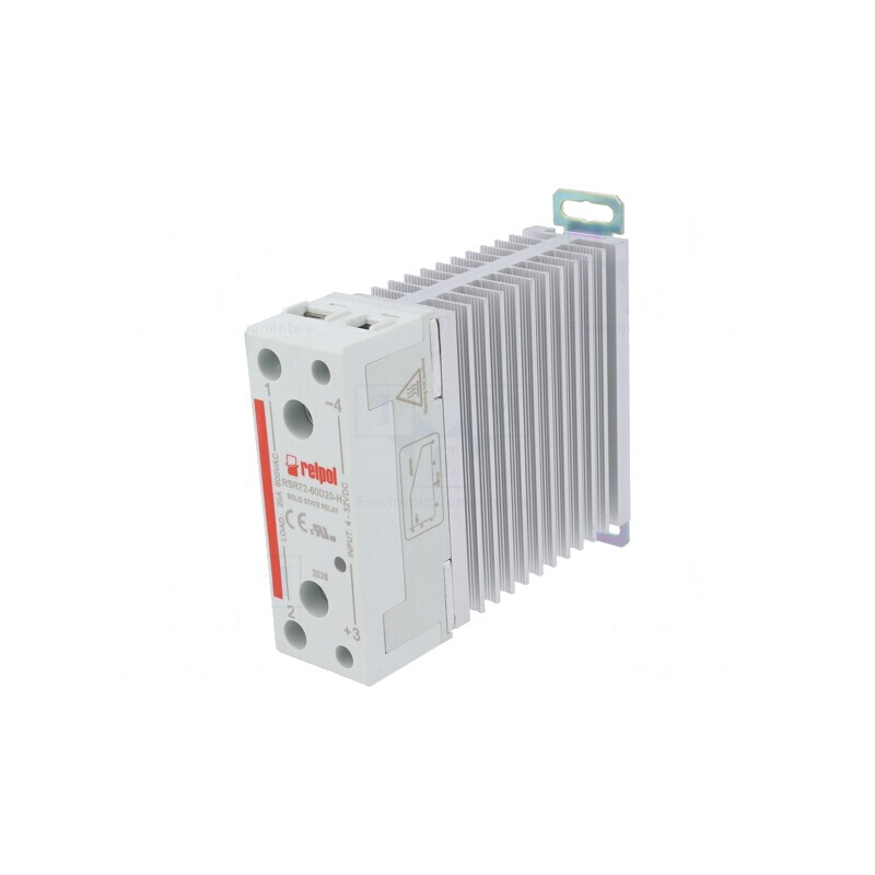 Releu Semiconductor Monofazat 20A 24-660VAC 4-32VDC | Electronic-mag.ro | Componente Electronice