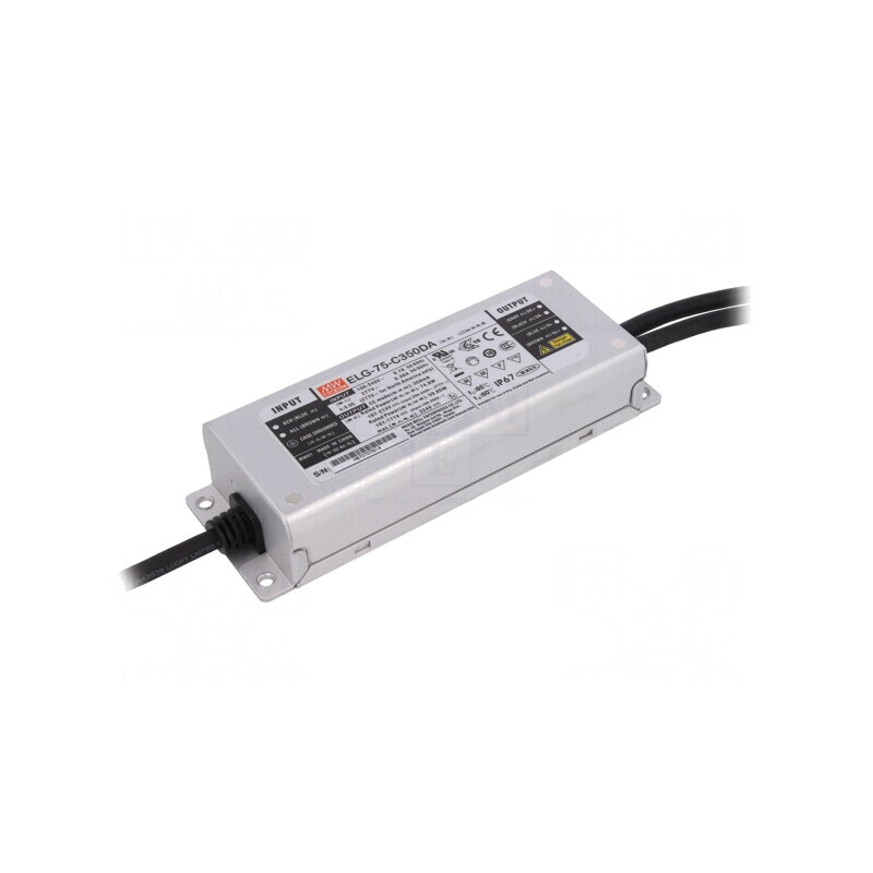 Alimentator LED DALI 75W 107-214V | Electronic-mag.ro | Componente Electronice