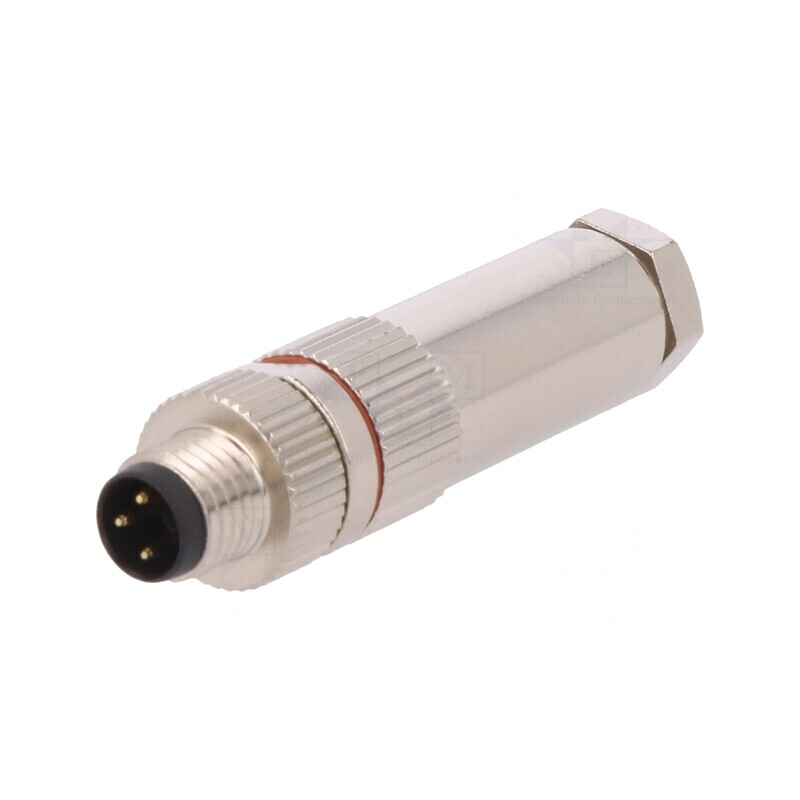 Conector M8 Tată 3 Pin Cablu 3A IP67 60V | Electronic-mag.ro | Componente Electronice