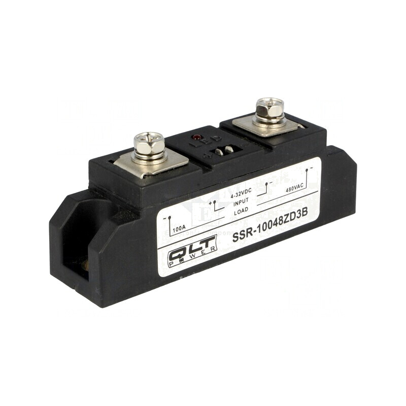 Releu semiconductor 100A 1-fazat 4-32VDC 44-480VAC | Electronic-mag.ro | Componente Electronice