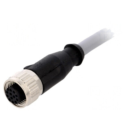 Mufă M12 Mamă 12PIN 5m DeviceNet/CANopen Drept | Electronic-mag.ro | Componente Electronice